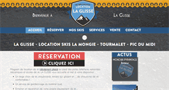 Desktop Screenshot of location-ski-tourmalet.com