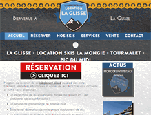 Tablet Screenshot of location-ski-tourmalet.com